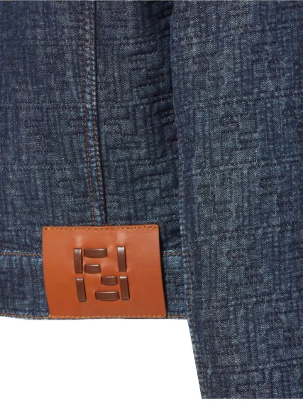 Fendi Women Denim Cotton Jacket FENDI
