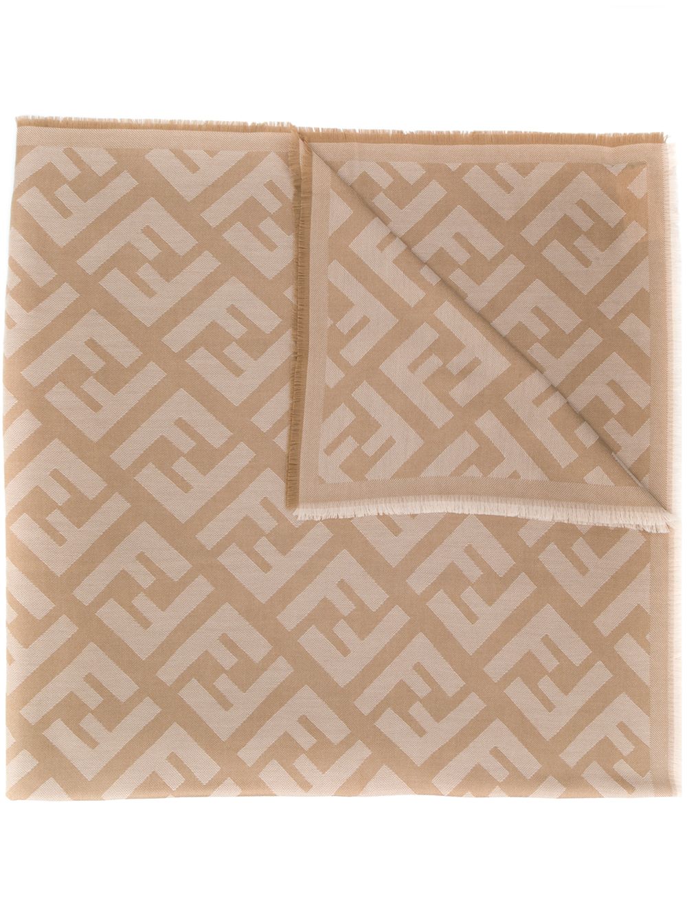 Fendi Women Ff Wool Scarf FENDI