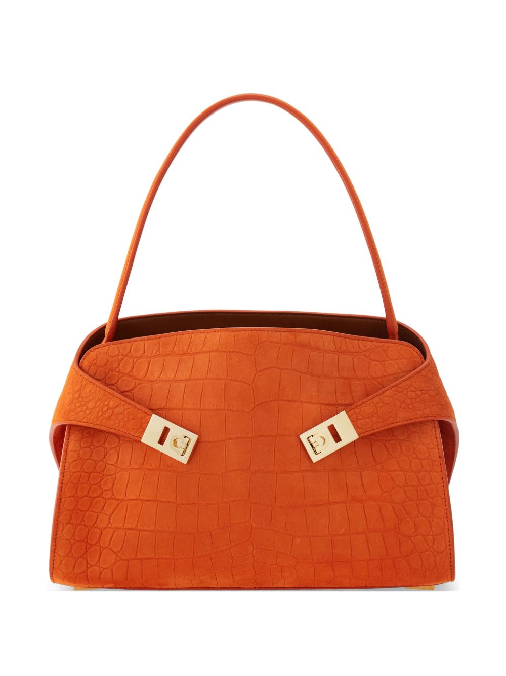 Ferragamo Women Hug Small Leather Tote Bag FERRAGAMO