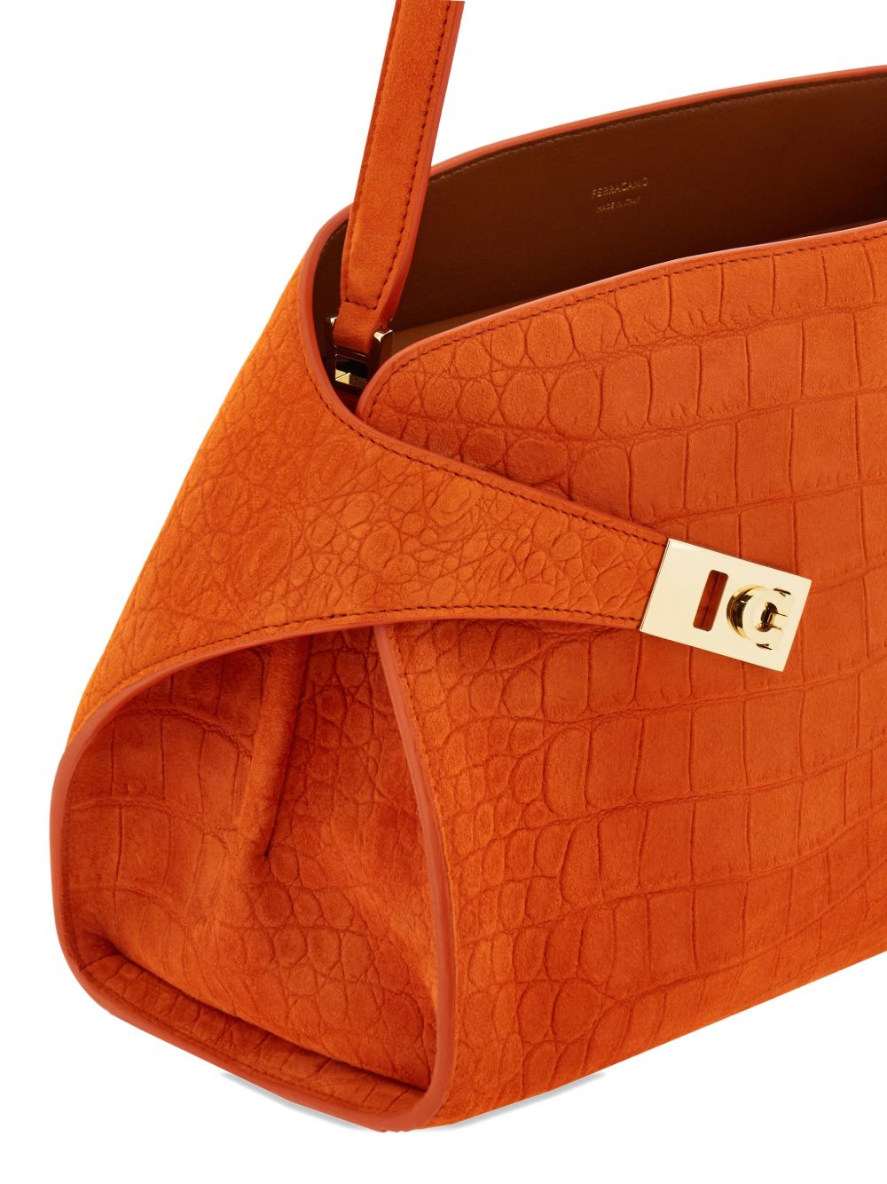 Ferragamo Women Hug Small Leather Tote Bag FERRAGAMO
