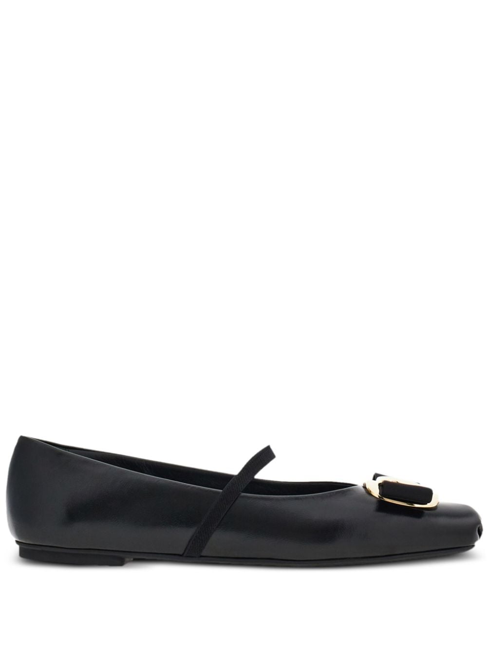 Ferragamo Women Vara Leather Ballets FERRAGAMO