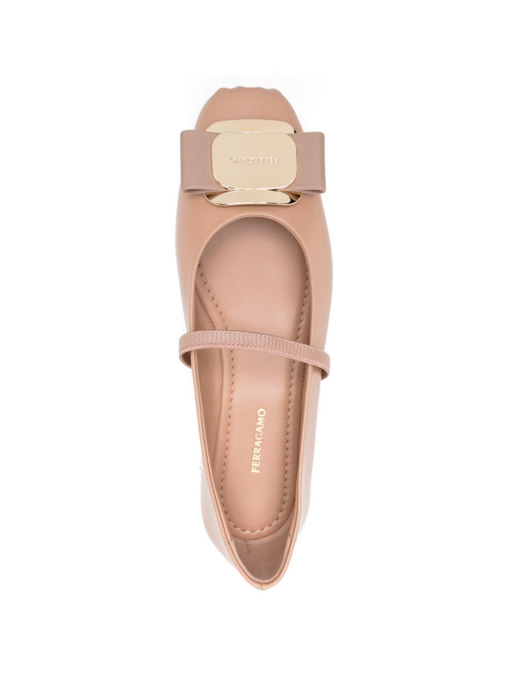 Ferragamo Women Vara Leather Ballets FERRAGAMO