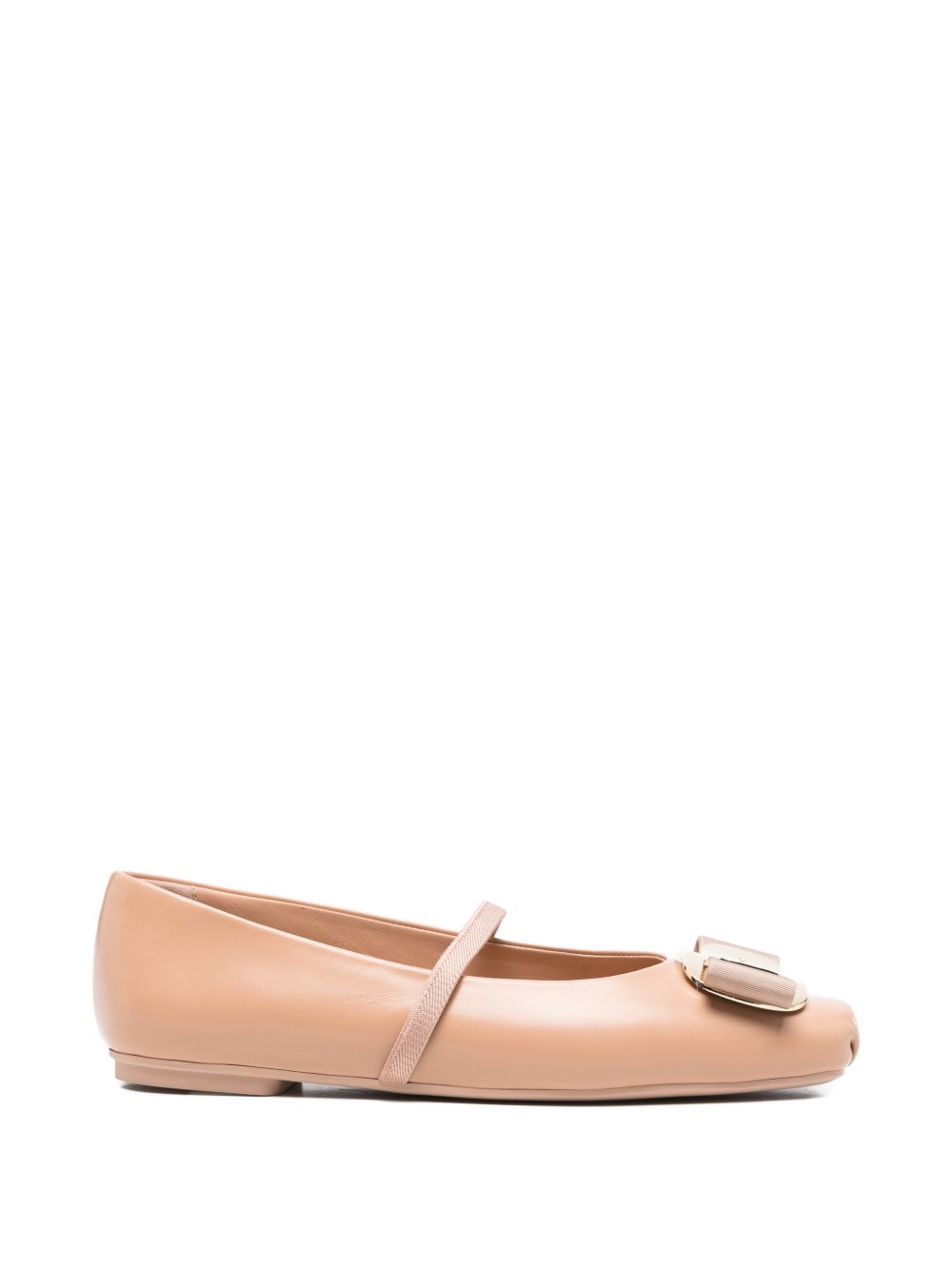 Ferragamo Women Vara Leather Ballets FERRAGAMO