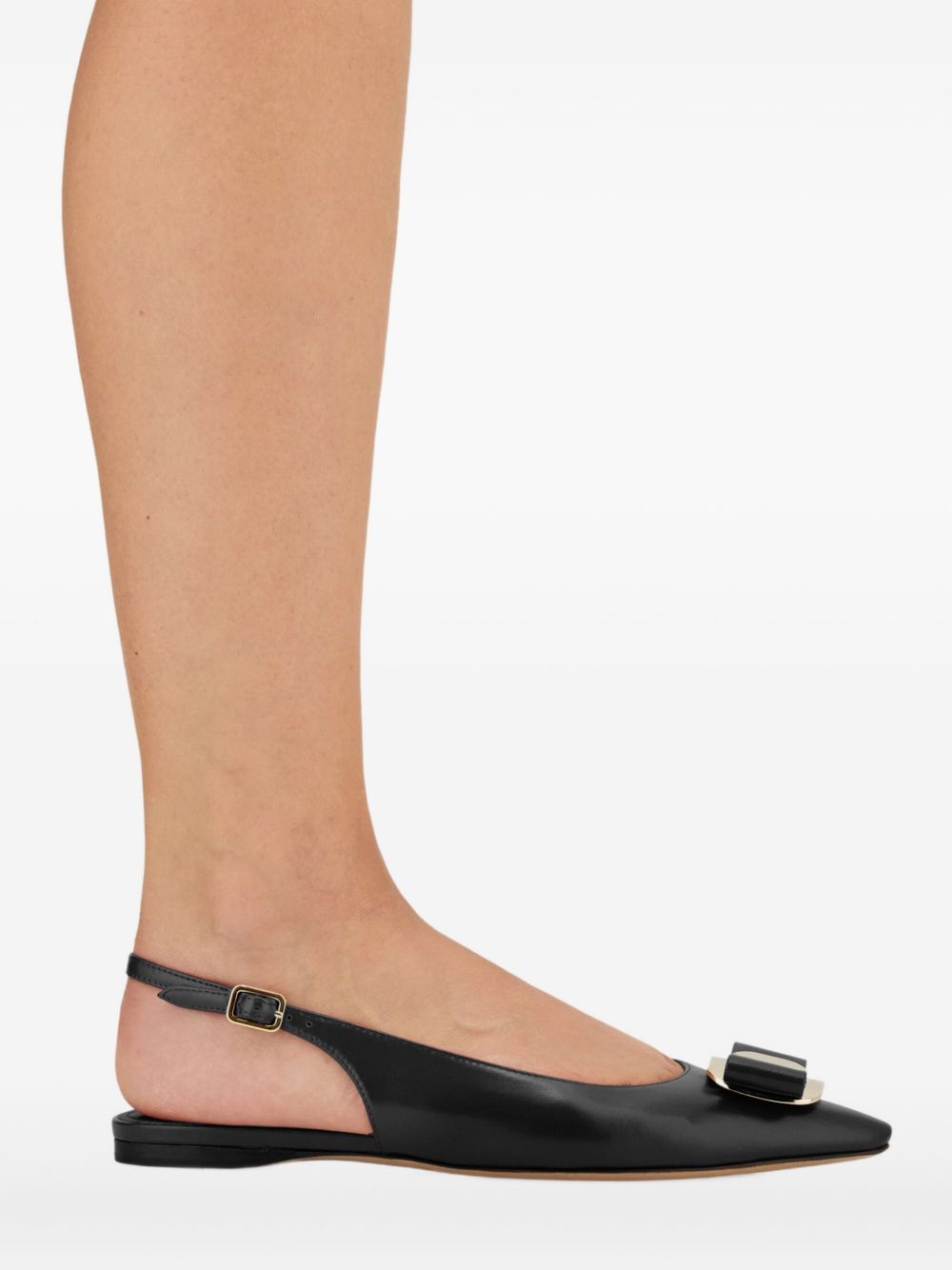 Ferragamo Women Leather Slingback Pumps FERRAGAMO