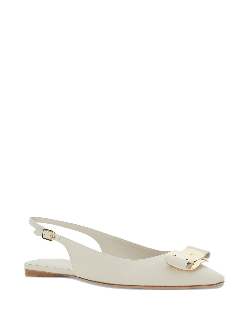 Ferragamo Women Leather Slingback Pumps FERRAGAMO