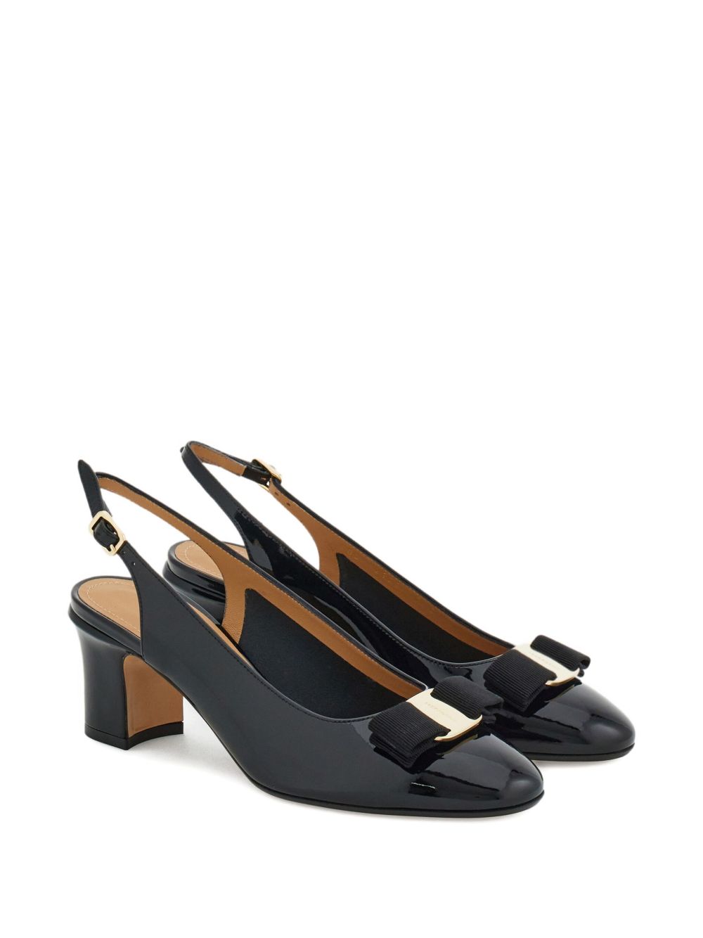 Ferragamo Women Leather Slingback Pumps FERRAGAMO