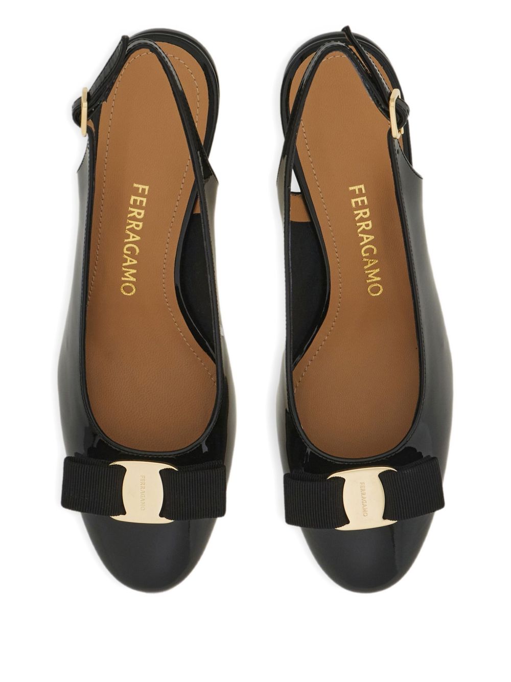 Ferragamo Women Leather Slingback Pumps FERRAGAMO
