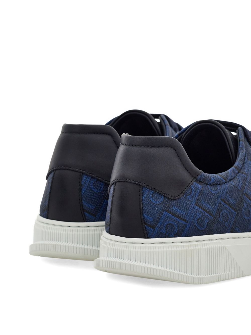 Ferragamo Men Leather Sneakers FERRAGAMO