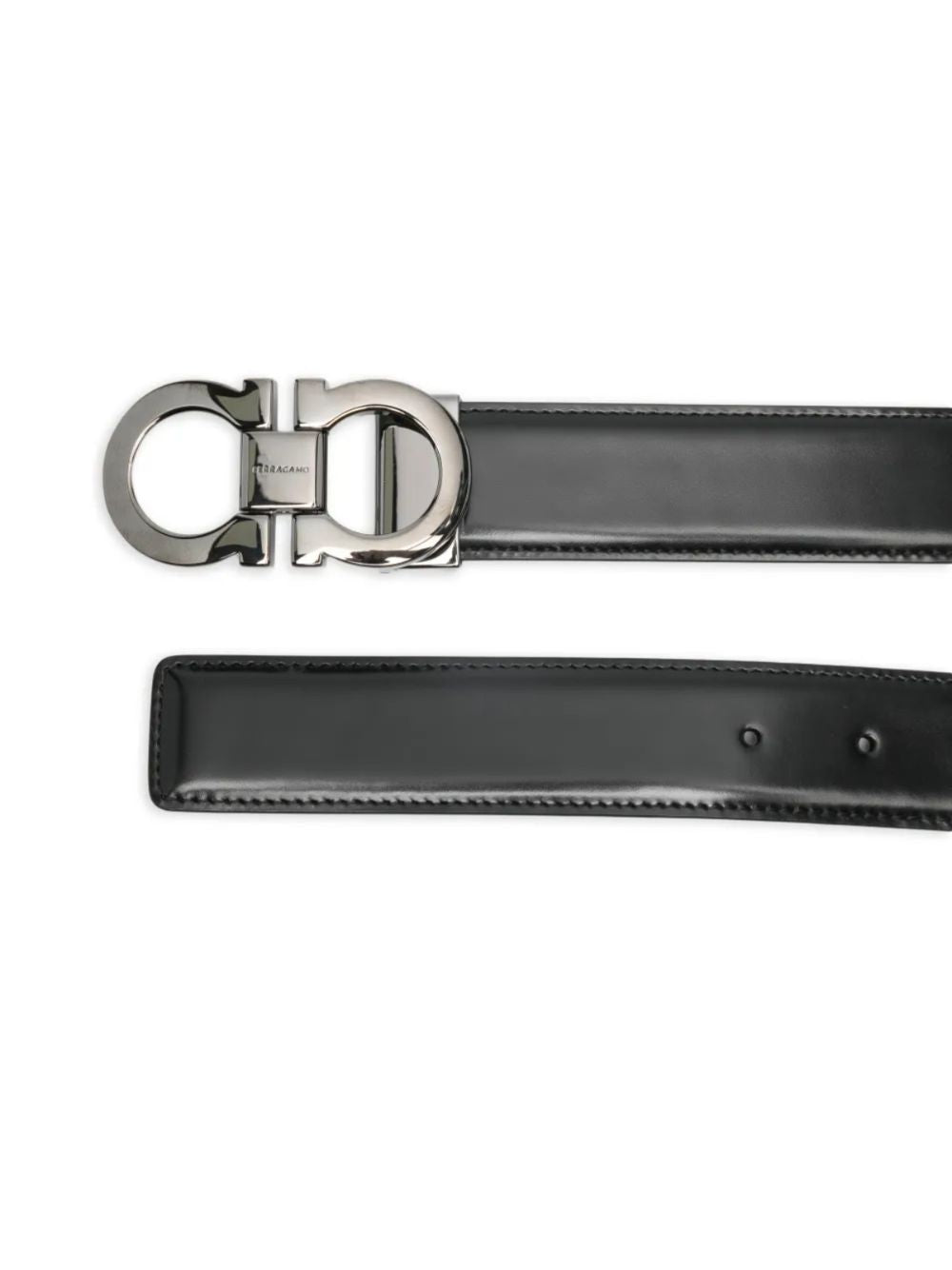 Ferragamo Men Gancini Leather Belt FERRAGAMO