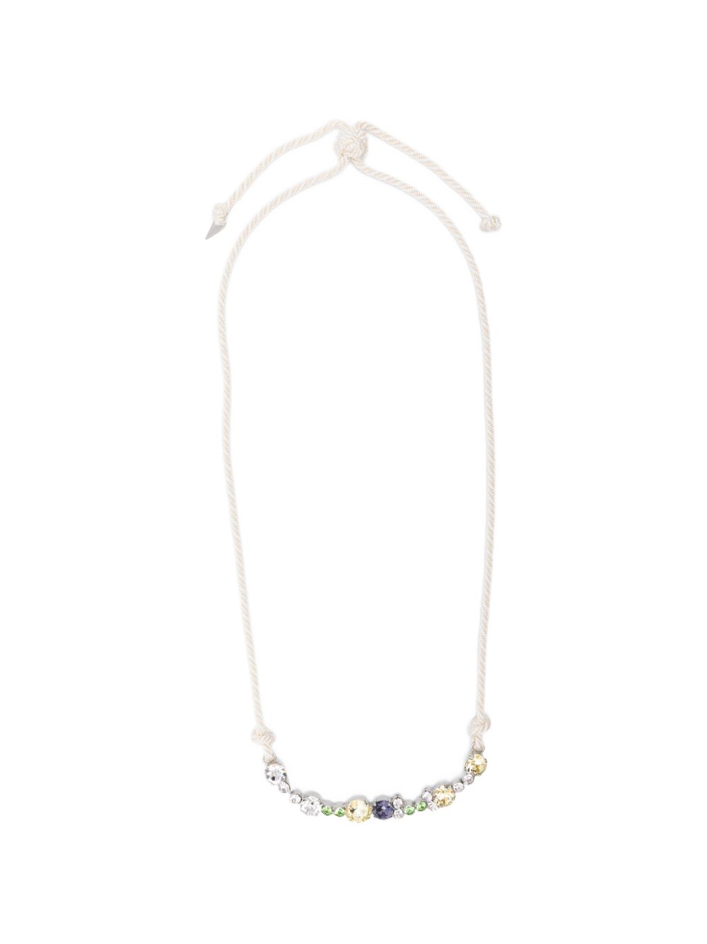 Forte Forte Women Crystal Braided Necklace FORTE FORTE