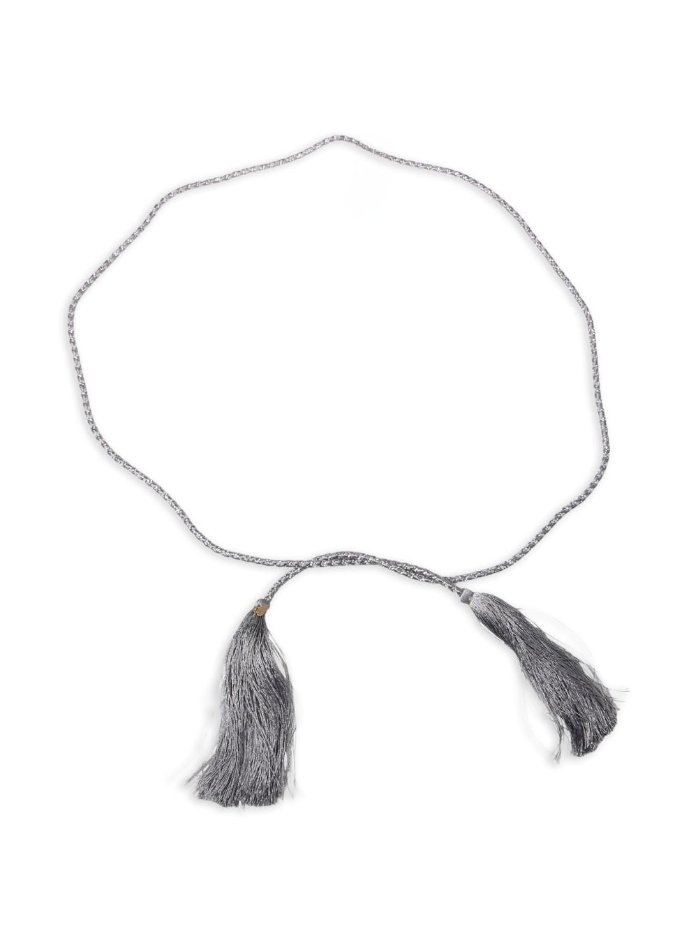 Forte Forte Women Crystals And Tassels Belt FORTE FORTE