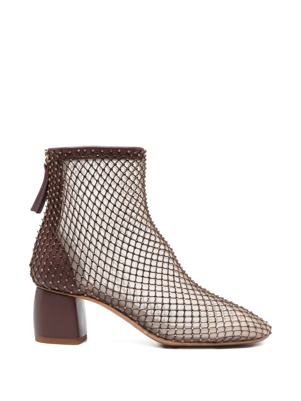Forte Forte Women Strass Mesh Ankle Boots FORTE FORTE