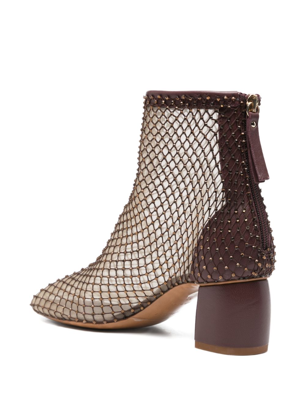 Forte Forte Women Strass Mesh Ankle Boots FORTE FORTE