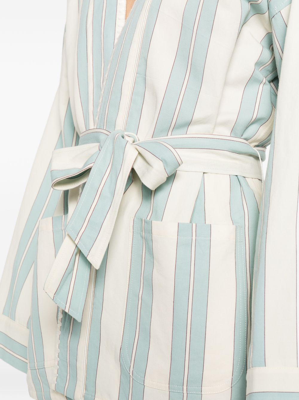 Forte Forte Women Striped Kimono Jacket