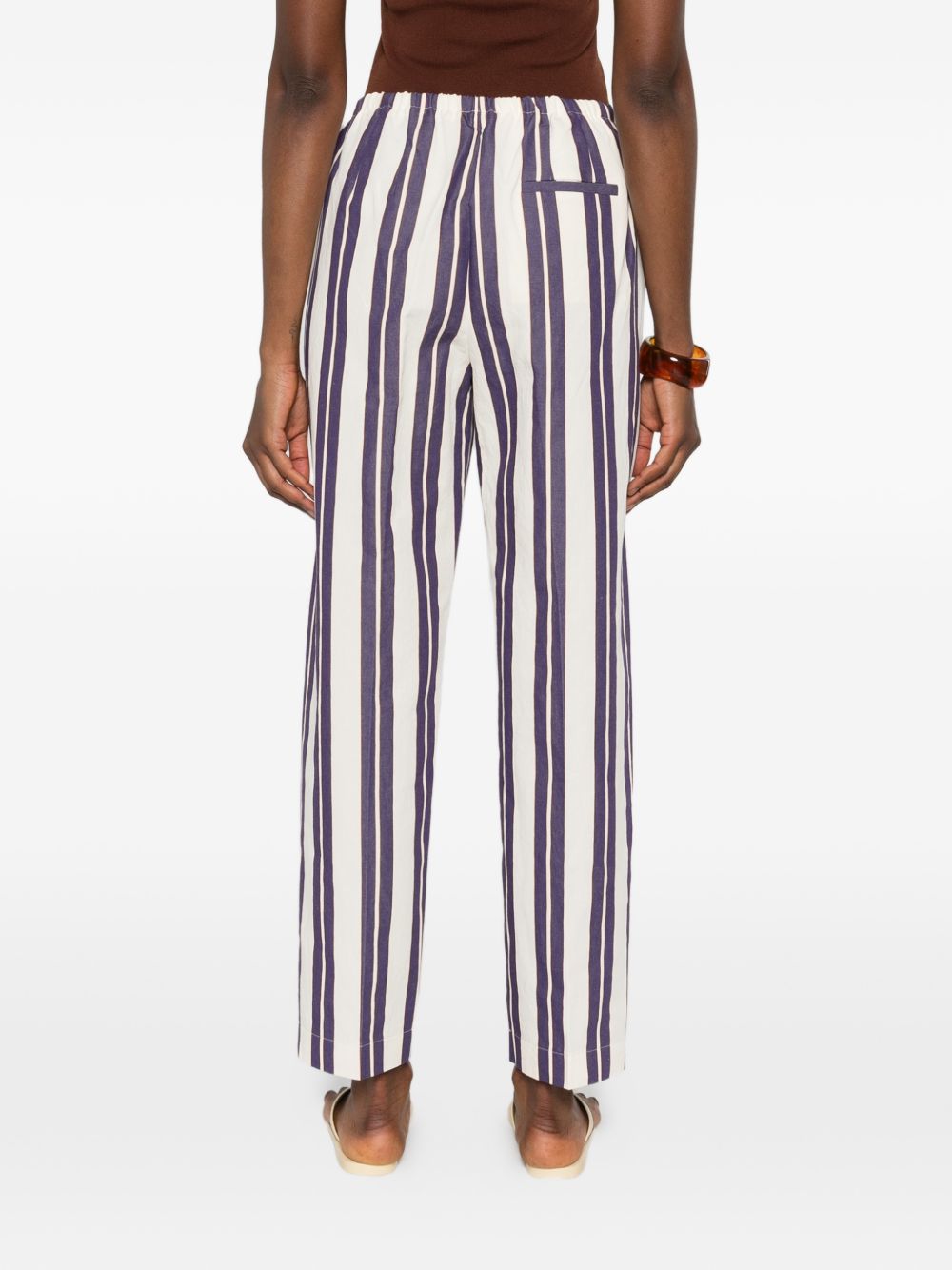 Forte Forte Women Striped Drawstring Trousers FORTE FORTE