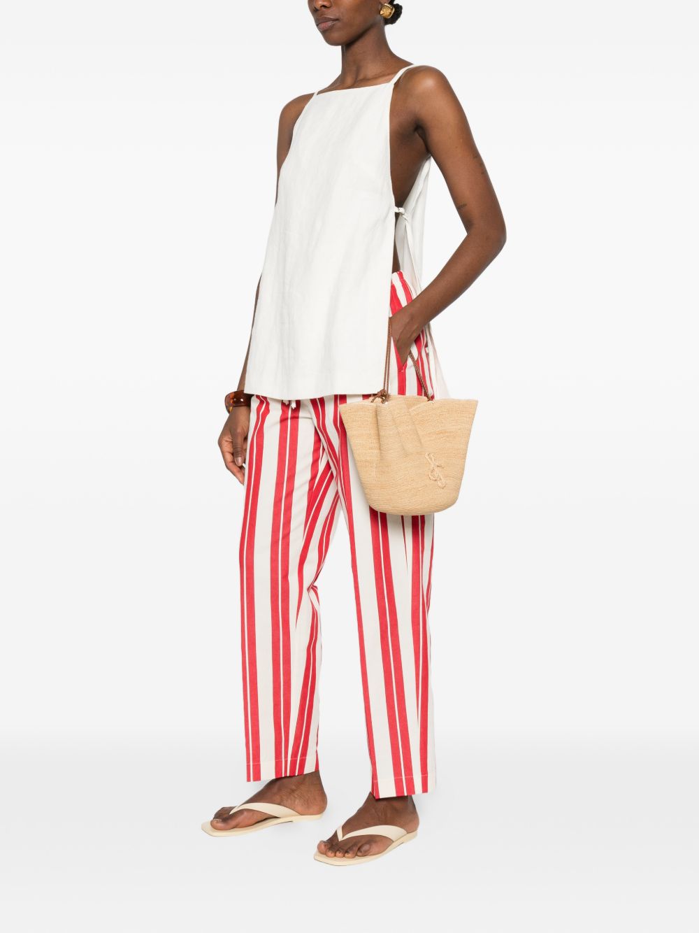 Forte Forte Women Striped Drawstring Trousers FORTE FORTE