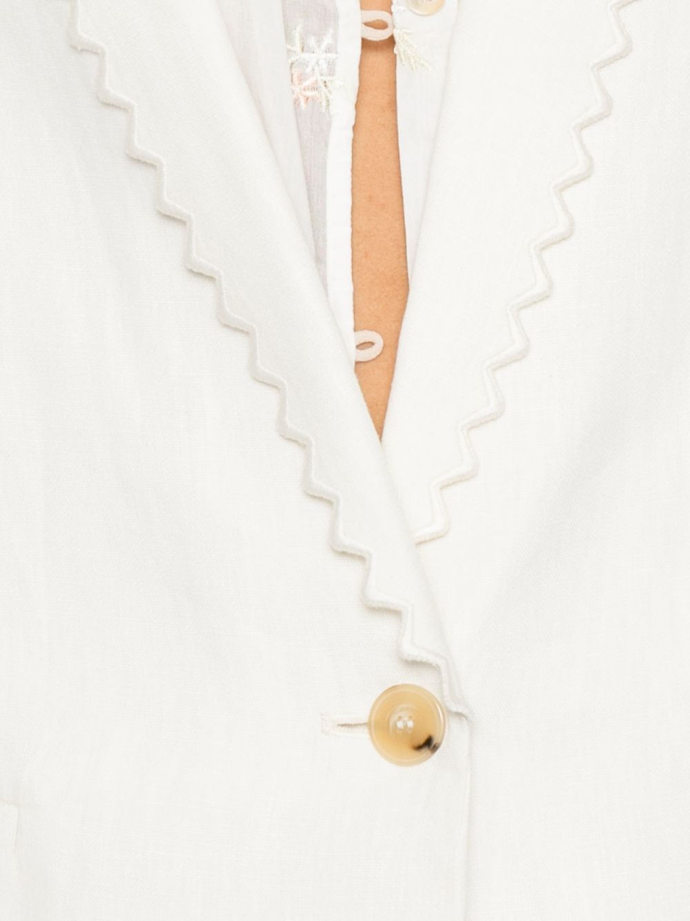 Forte Forte Women Linen Single-Breasted Jacket FORTE FORTE