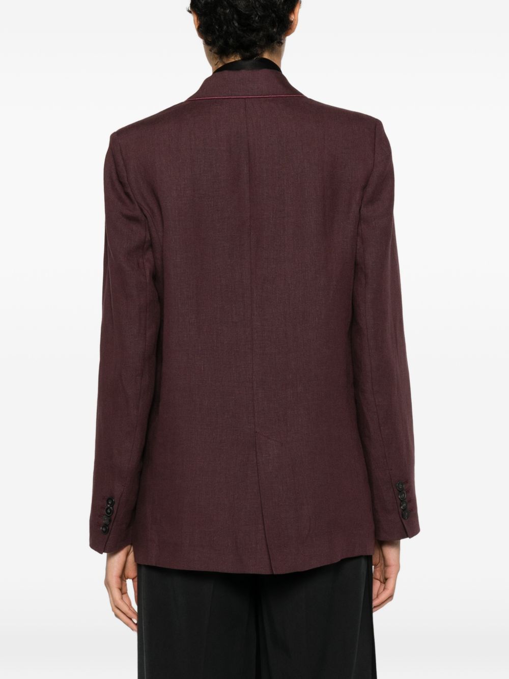 Forte Forte Women Linen Single-Breasted Jacket FORTE FORTE