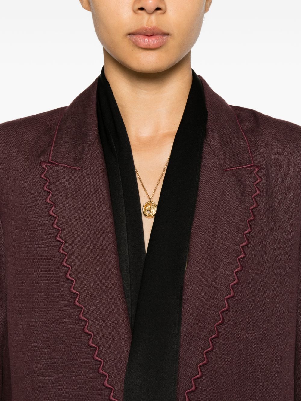 Forte Forte Women Linen Single-Breasted Jacket FORTE FORTE