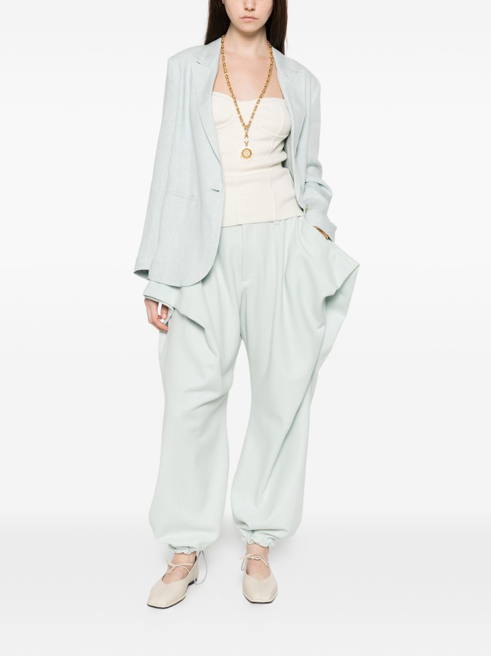Forte Forte Women Linen Single-Breasted Jacket FORTE FORTE