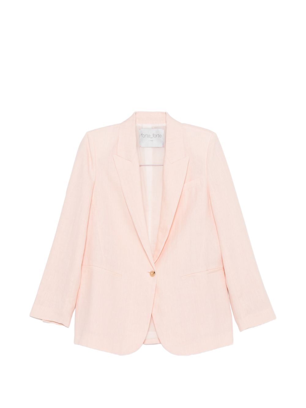 Forte Forte Women Linen Single-Breasted Jacket FORTE FORTE