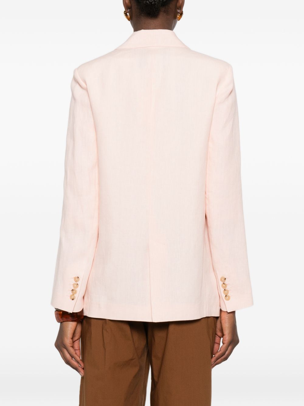 Forte Forte Women Linen Single-Breasted Jacket FORTE FORTE