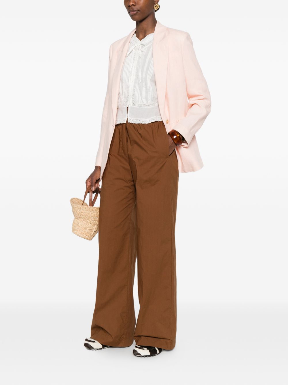 Forte Forte Women Linen Single-Breasted Jacket FORTE FORTE