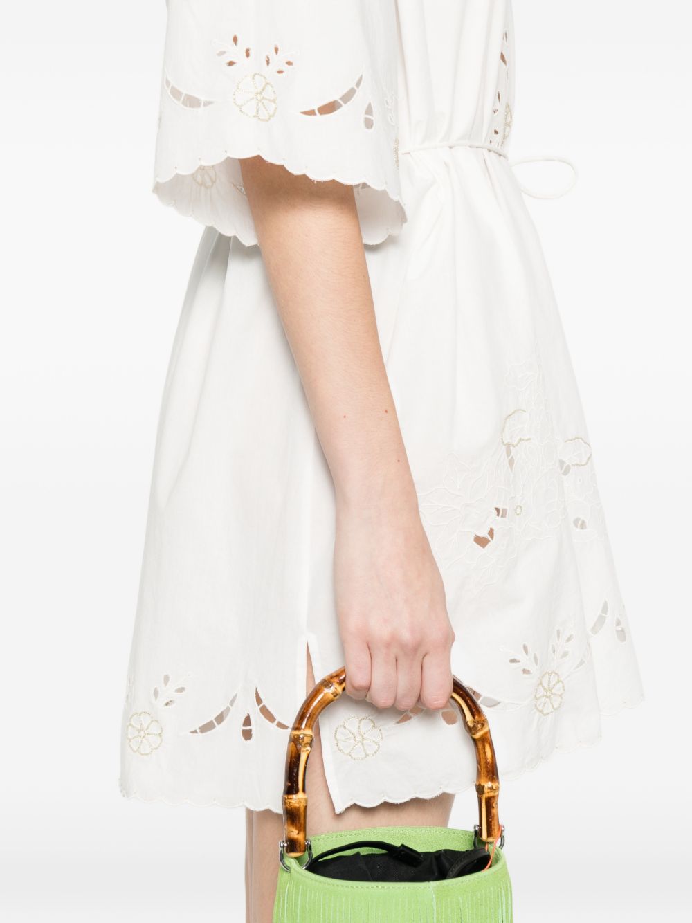 Forte Forte Women Embroidered Cotton Shirtdress FORTE FORTE