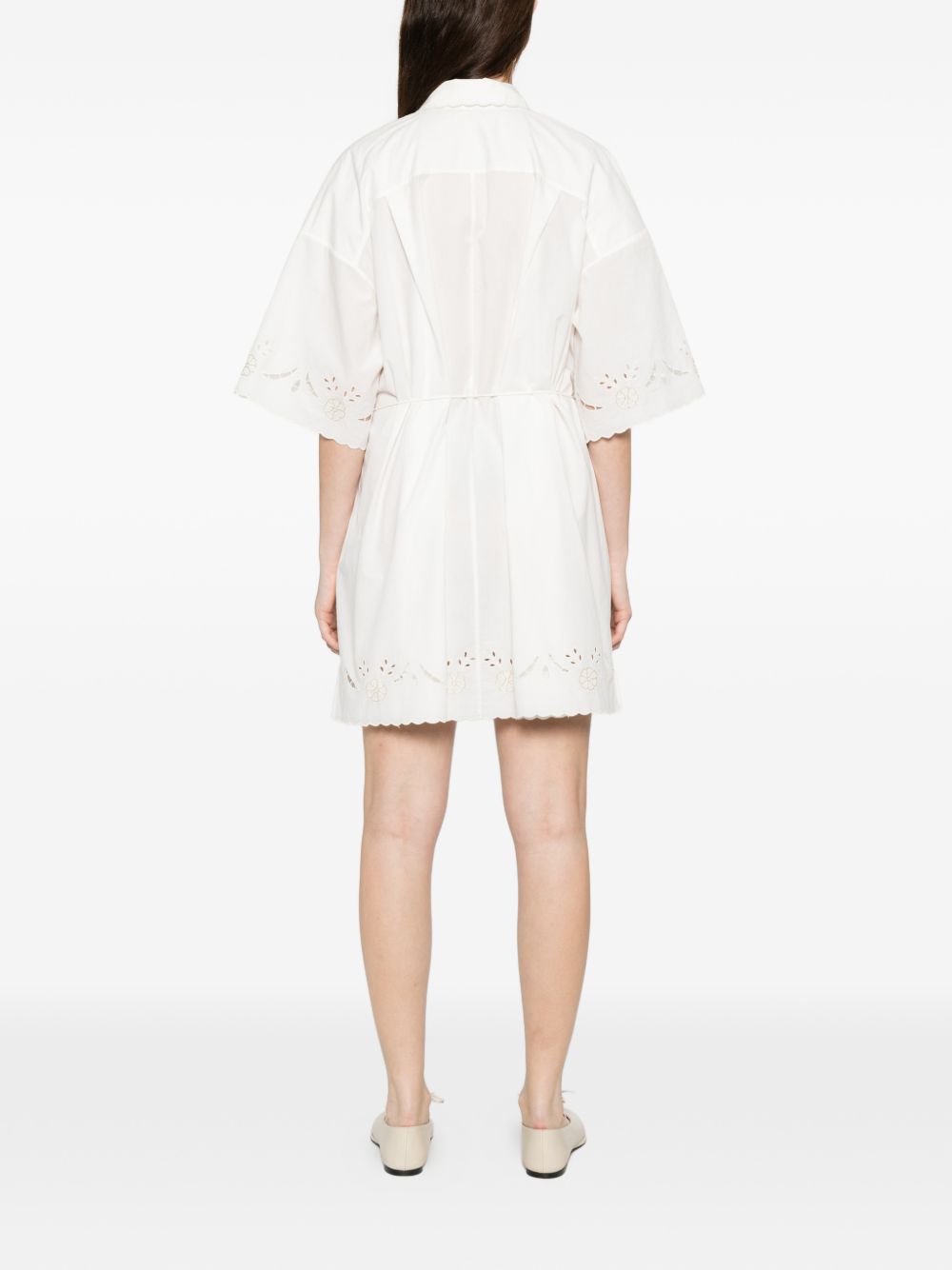 Forte Forte Women Embroidered Cotton Shirtdress FORTE FORTE