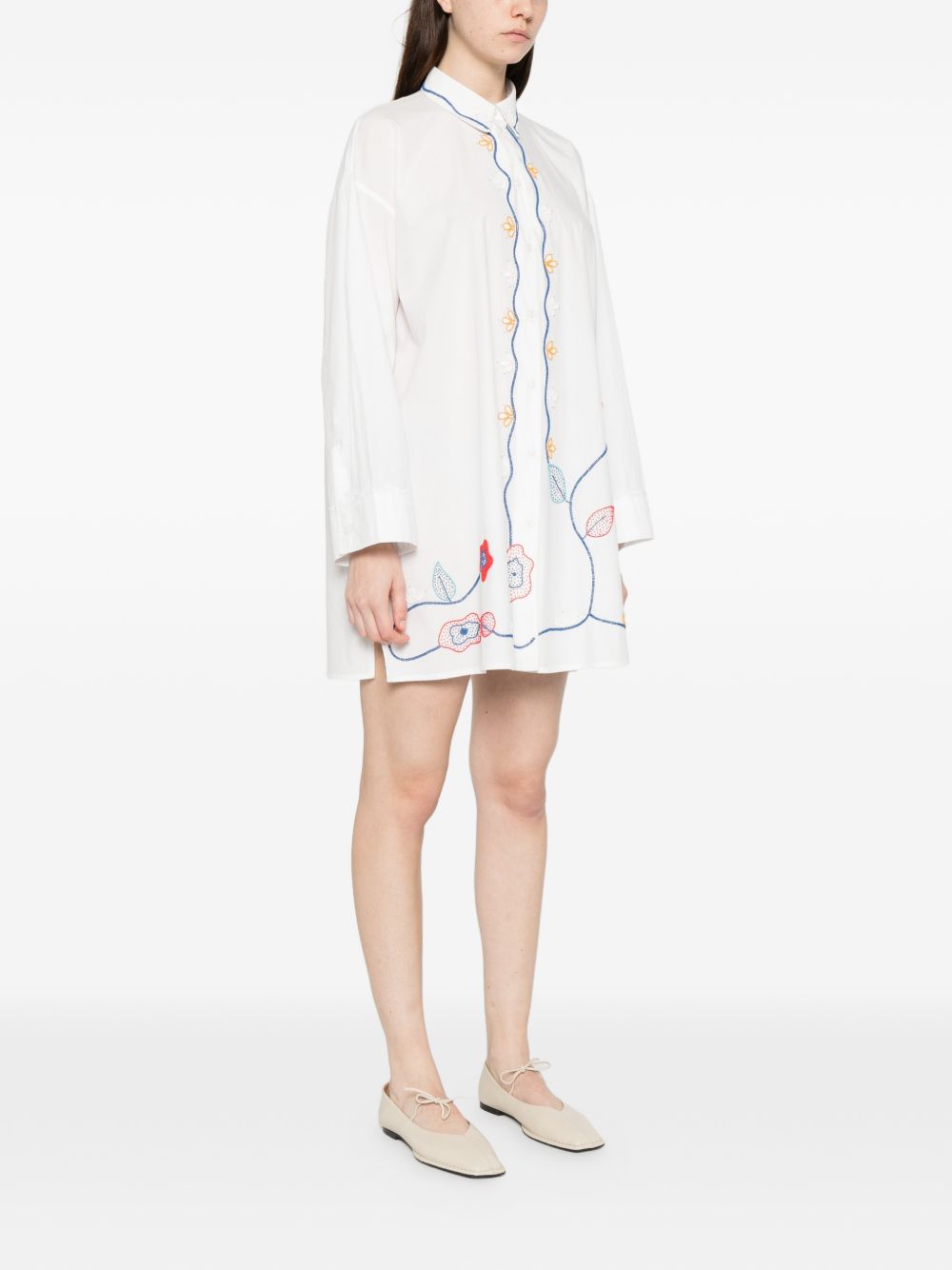 Forte Forte Women Embroidered Cotton Shirt