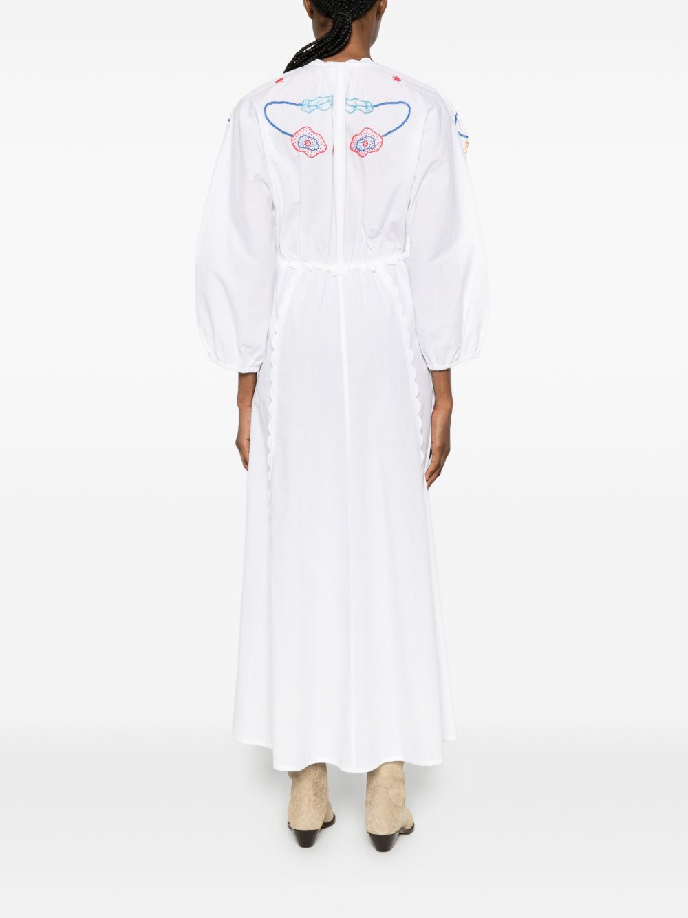 Forte Forte Women Embroidered Cotton Dress FORTE FORTE