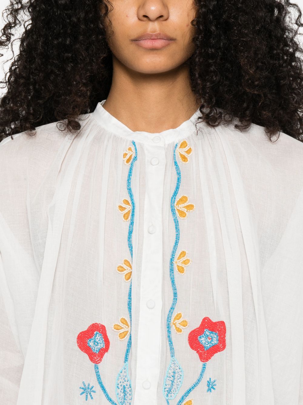 Forte Forte Women Embroidered Cotton Shirt FORTE FORTE