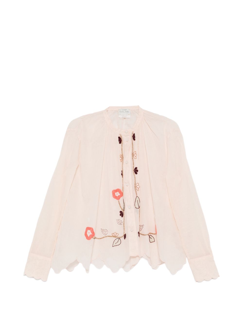 Forte Forte Women Embroidered Cotton Shirt FORTE FORTE