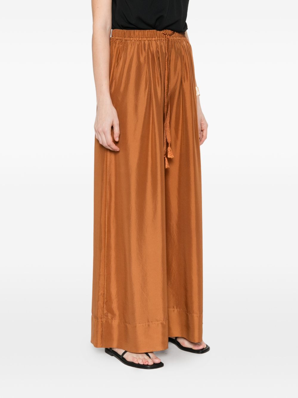Forte Forte Women Silk Drawstring Trousers FORTE FORTE