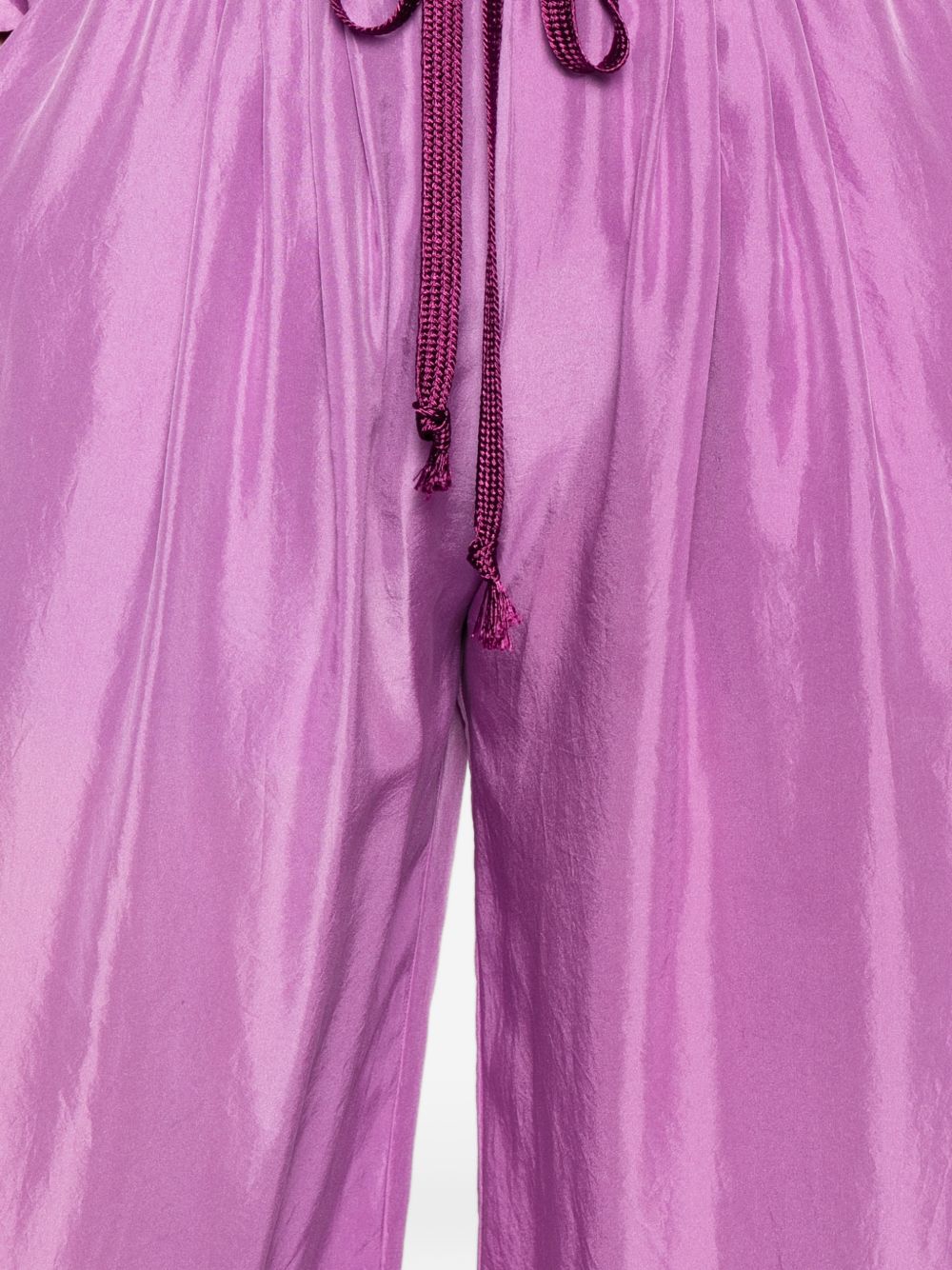 Forte Forte Women Silk Drawstring Trousers FORTE FORTE