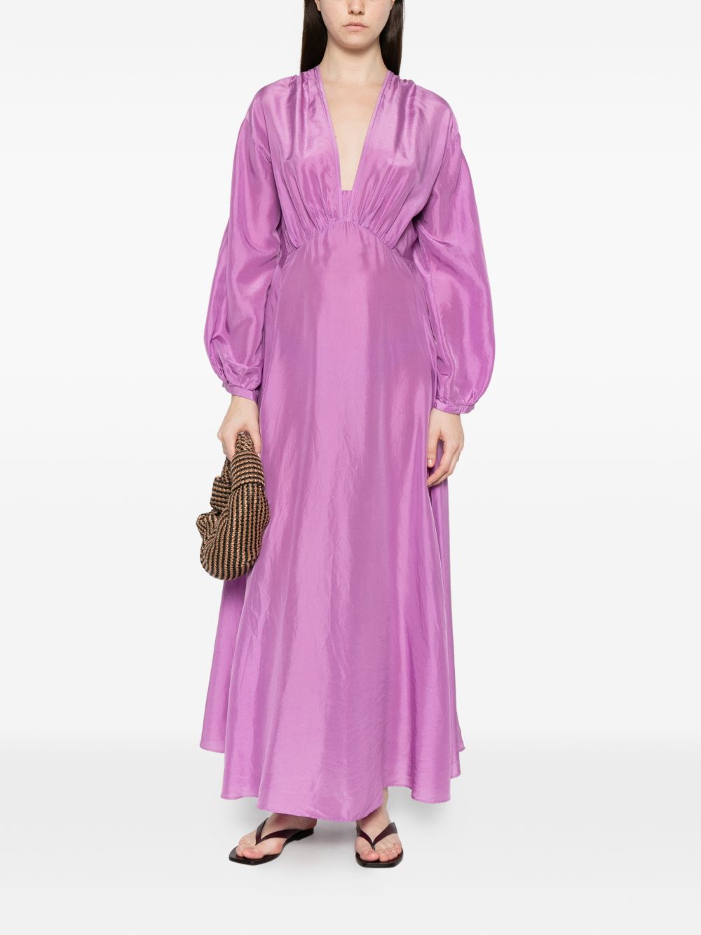 Forte Forte Women Silk Long Dress FORTE FORTE
