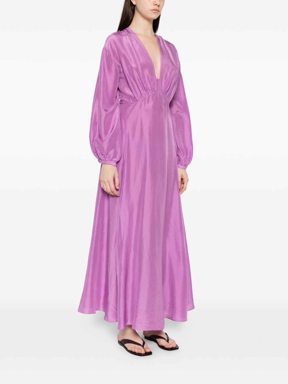 Forte Forte Women Silk Long Dress FORTE FORTE
