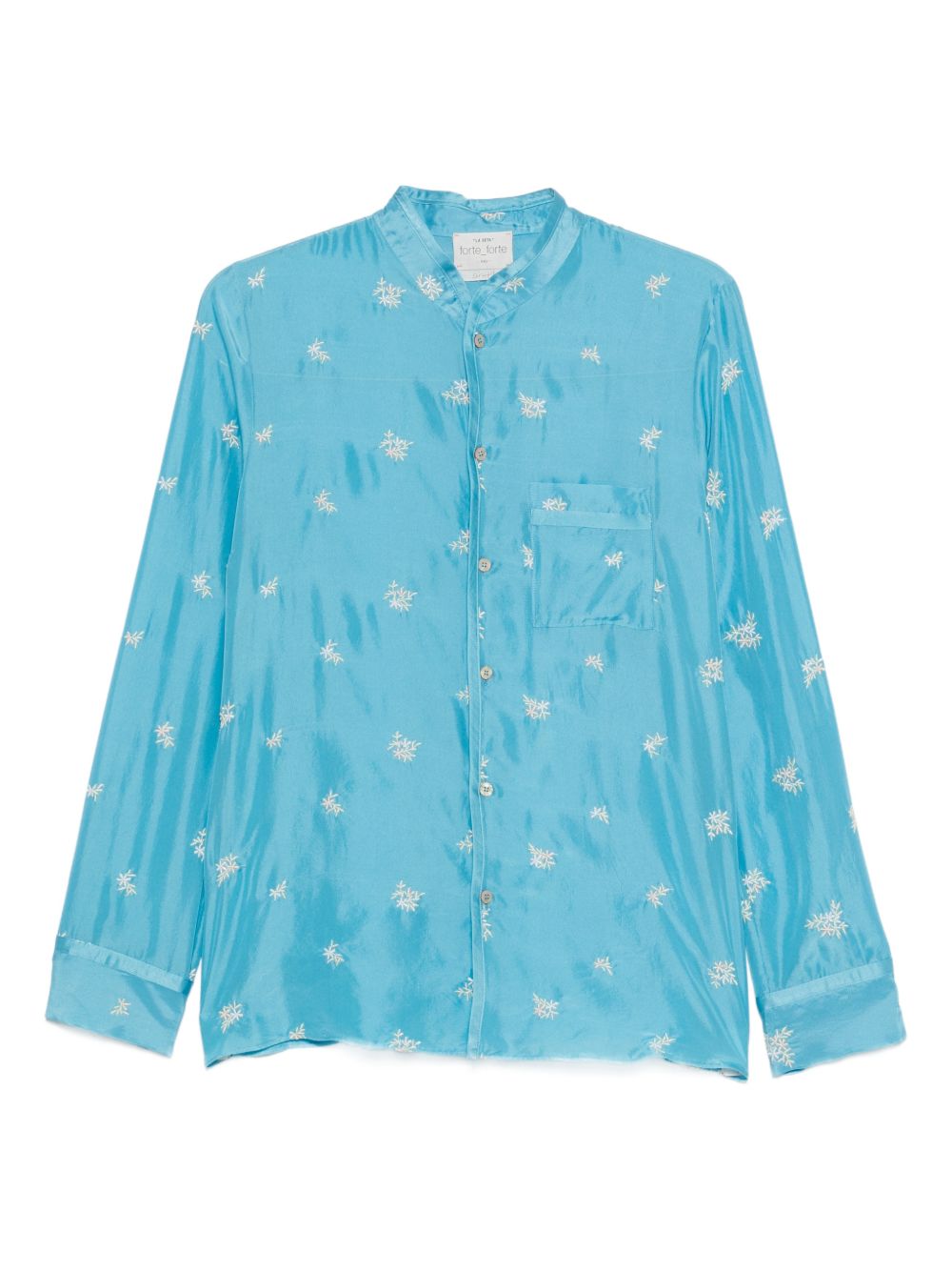 Forte Forte Women Embroidered Silk Shirt FORTE FORTE