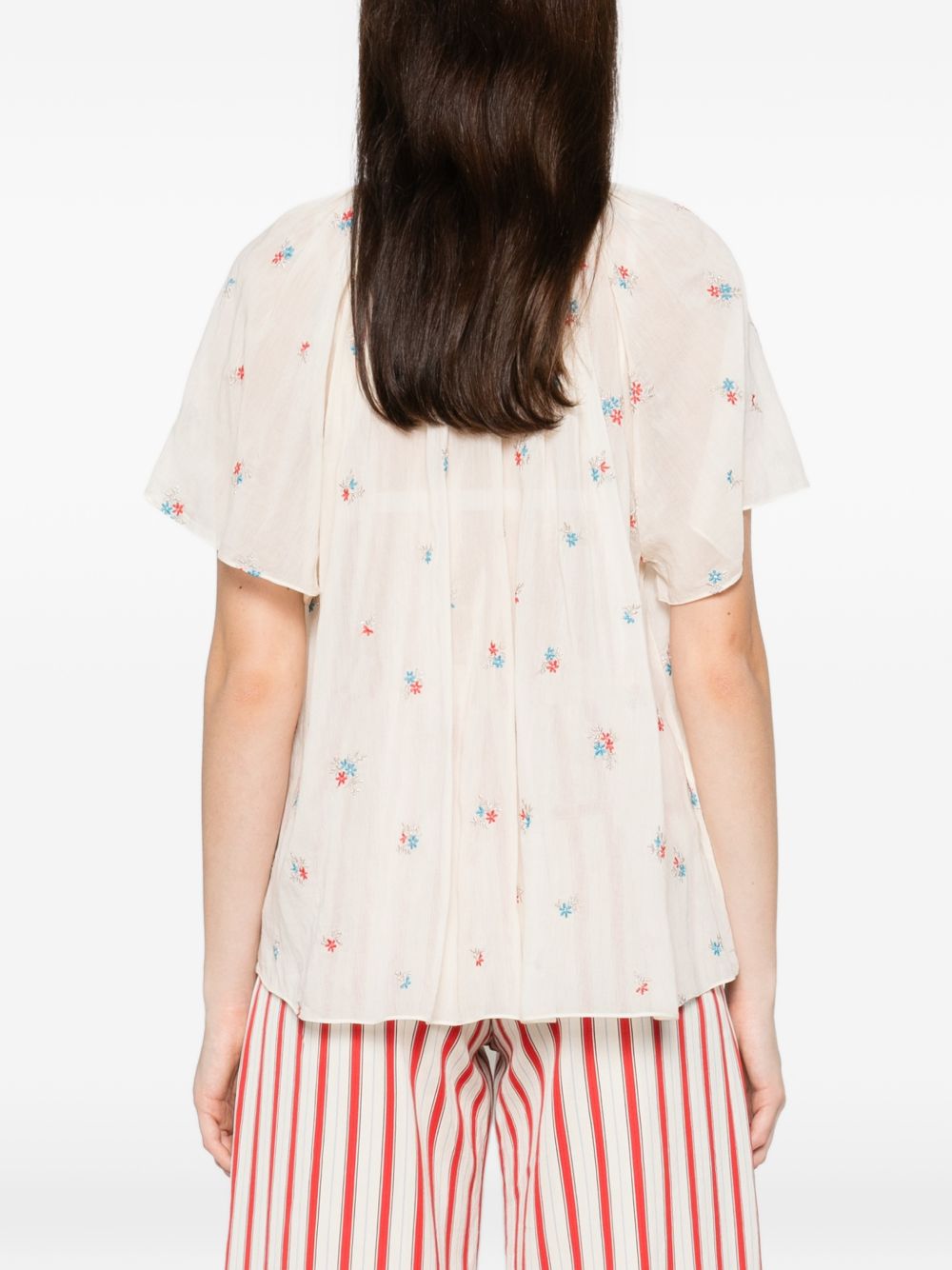 Forte Forte Women Embroidered Cotton Shirt FORTE FORTE