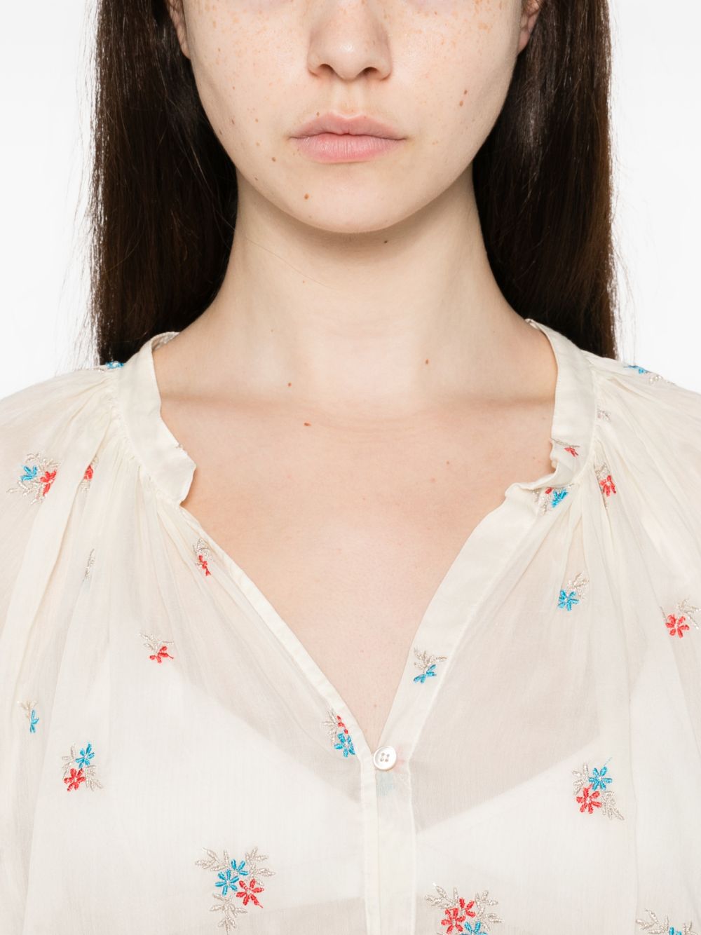 Forte Forte Women Embroidered Cotton Shirt FORTE FORTE