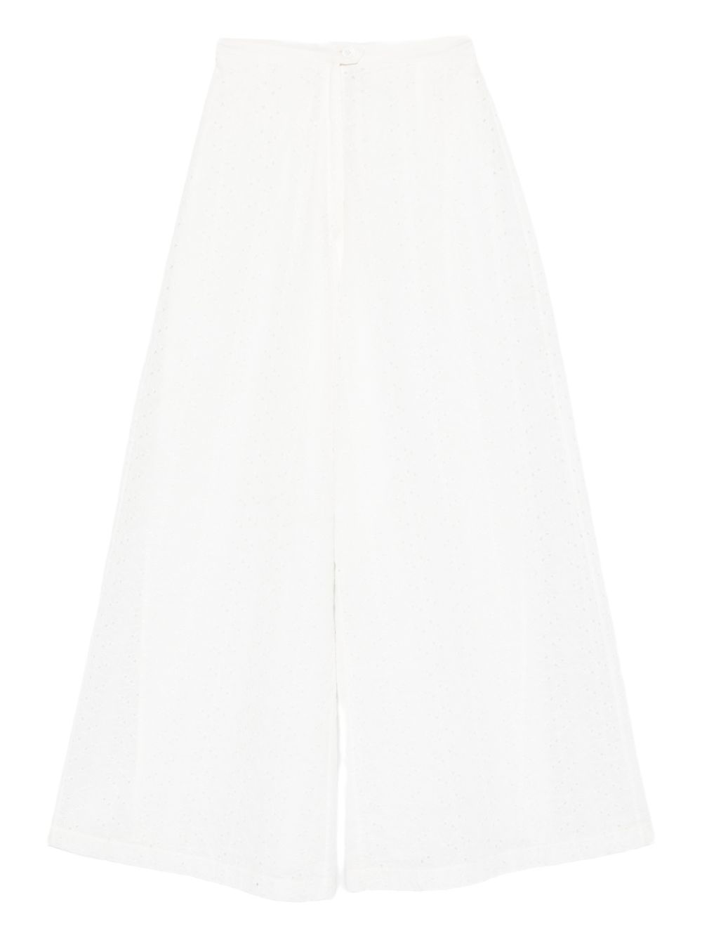 Forte Forte Women Embroidered Cotton Trousers FORTE FORTE