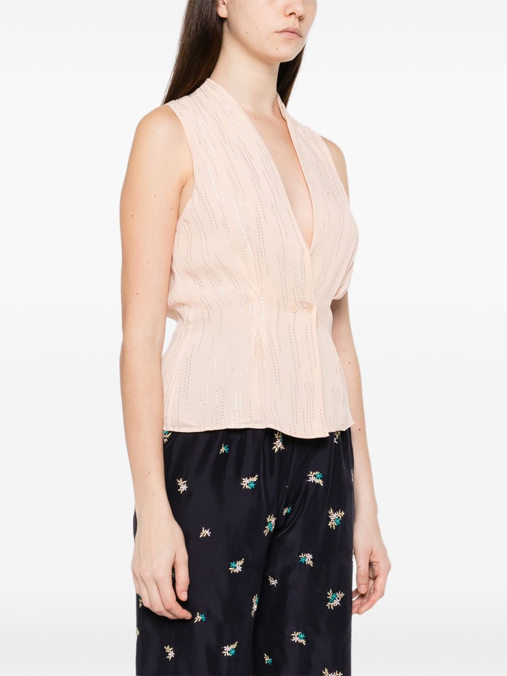 Forte Forte Women V-Necked Vest FORTE FORTE