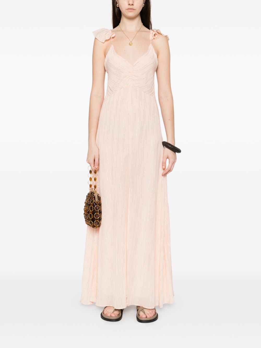Forte Forte Women V-Necked Long Dress FORTE FORTE