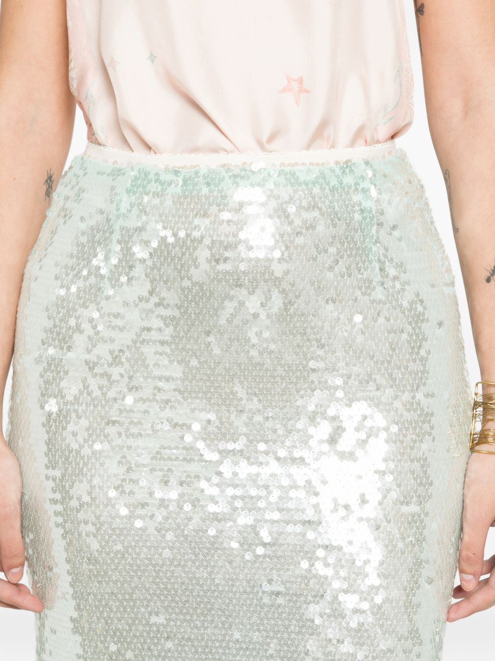 Forte Forte Women Sequined Long Skirt FORTE FORTE