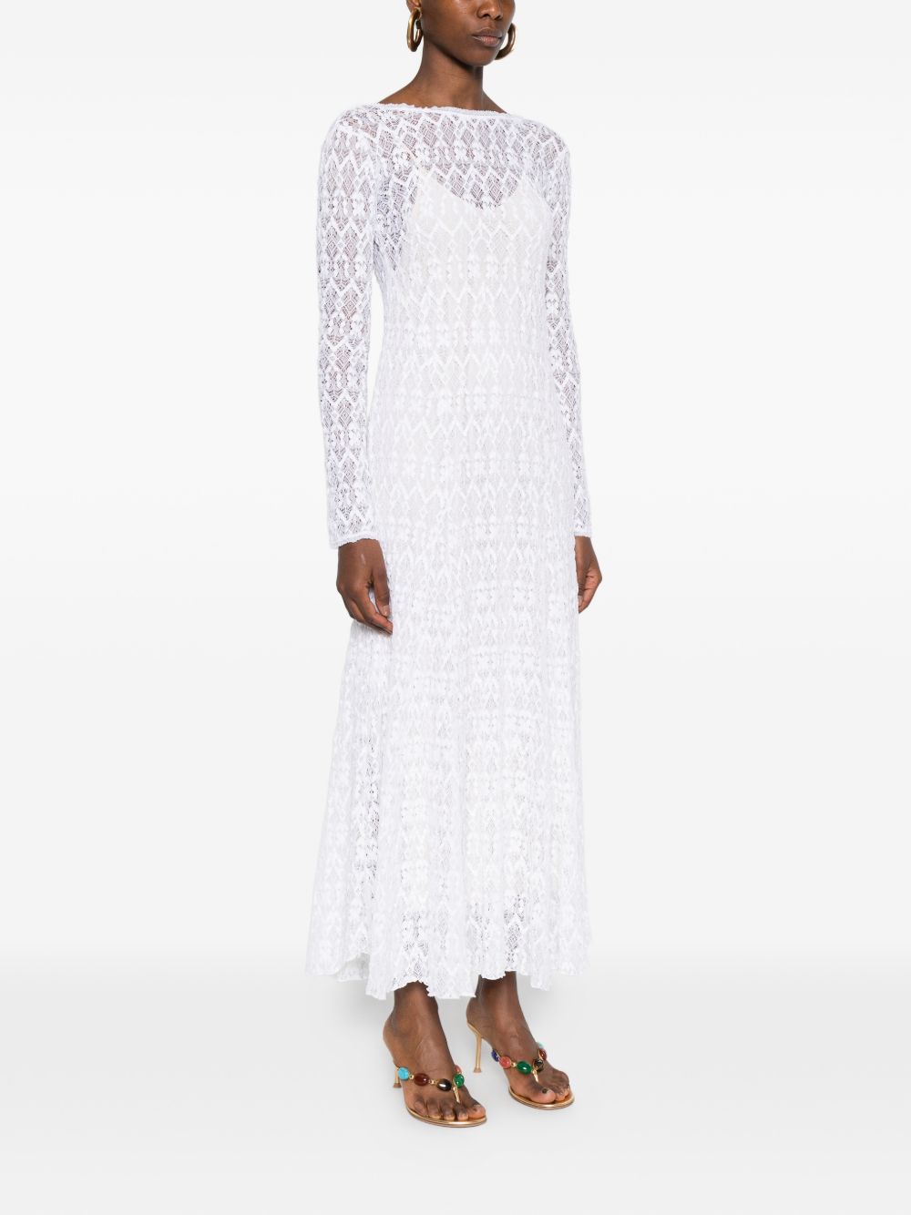 Forte Forte Women Lace Long Dress FORTE FORTE