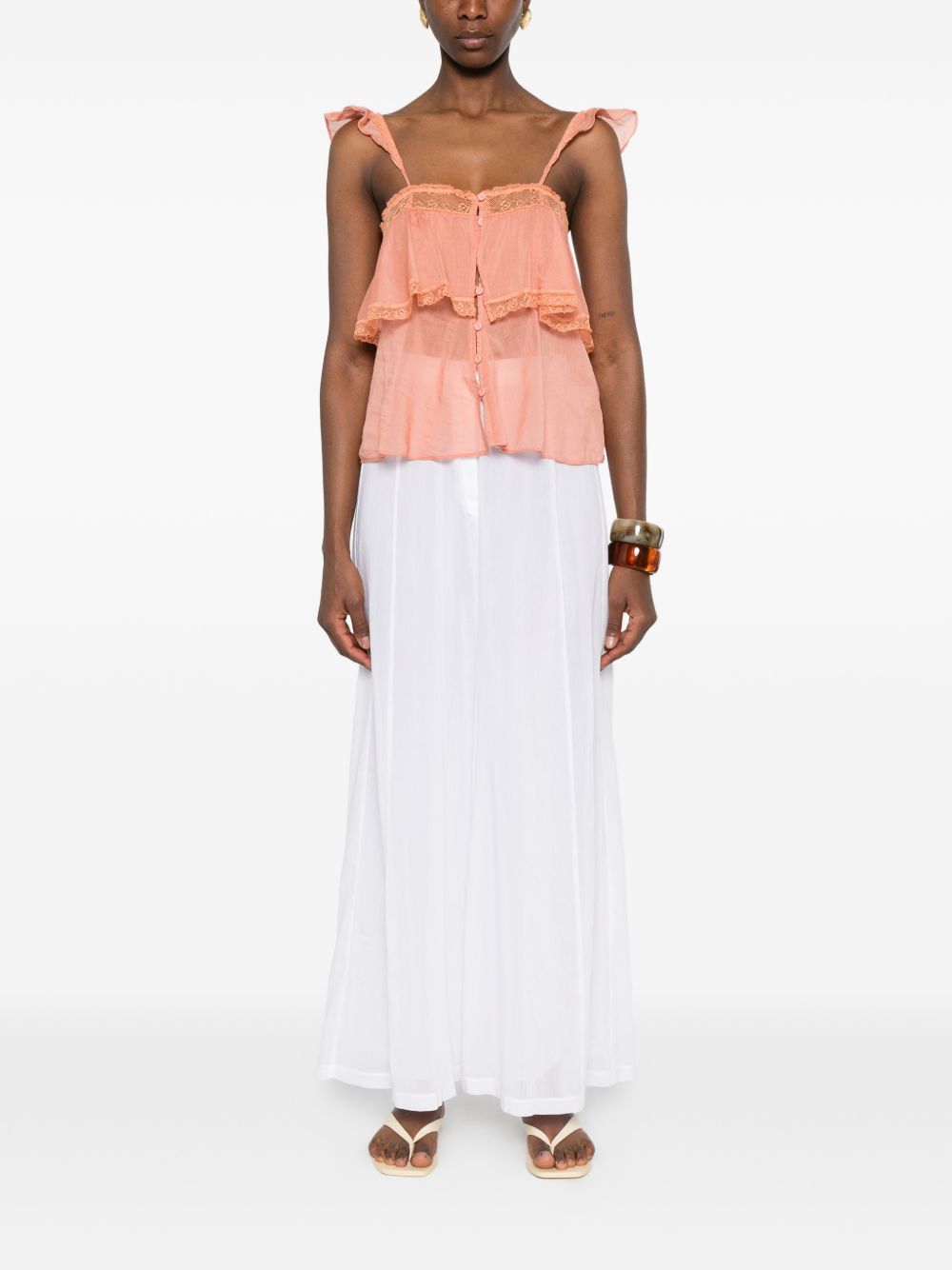 Forte Forte Women Cotton And Silk Voile Top FORTE FORTE