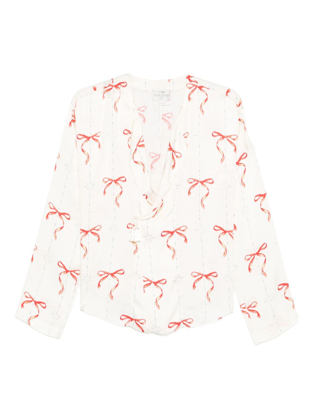 Forte Forte Women Printed Crossed Shirt FORTE FORTE