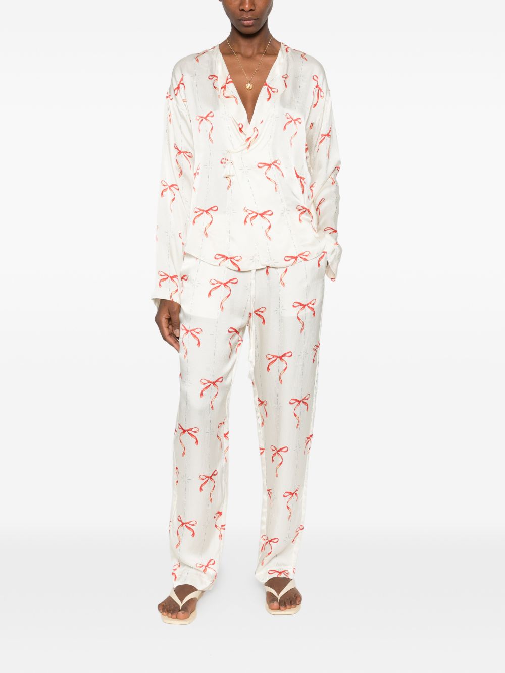 Forte Forte Women Printed Crossed Shirt FORTE FORTE