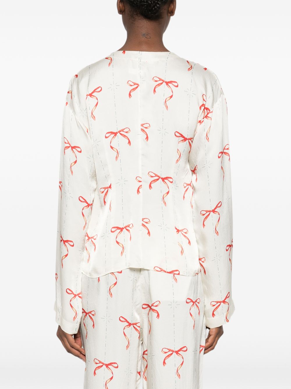 Forte Forte Women Printed Crossed Shirt FORTE FORTE