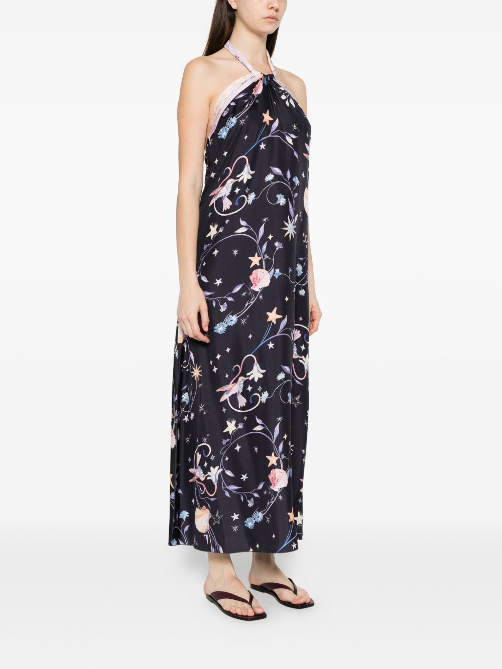 Forte Forte Women Printed Silk Dress FORTE FORTE